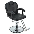 Classic Reclining Barber Chair for Hair Stylist