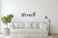 Personalized Custom Name Wood Sign in 27 Fonts