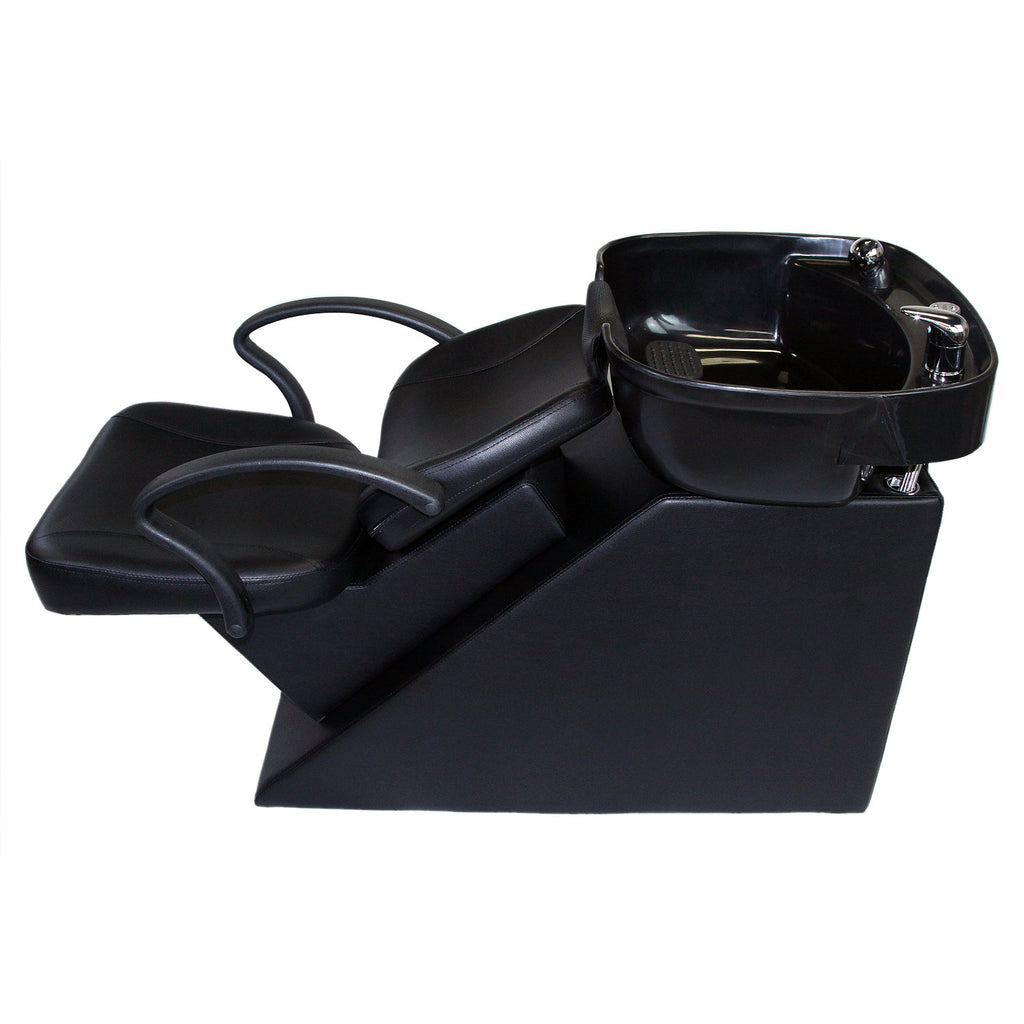 Ainfox Shampoo Bowl and Chair Set for Salon, Hair Washing Station for Hair Stylist
