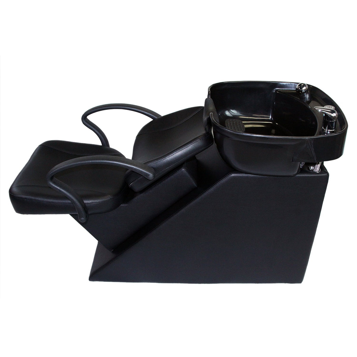 Ainfox Shampoo Bowl and Chair Set for Salon, Hair Washing Station for Hair Stylist