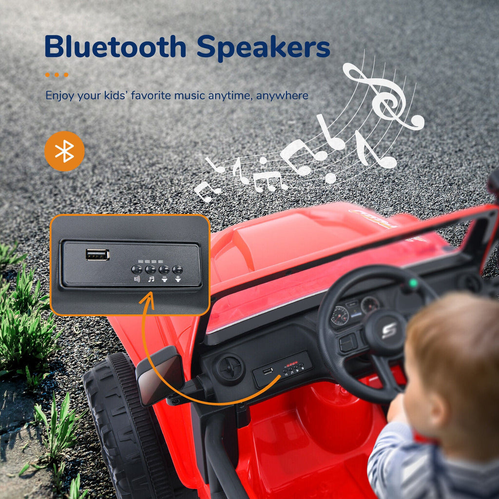 12V Jeep Music Fashion Ride-On Car with Remote Control for Electric Kids