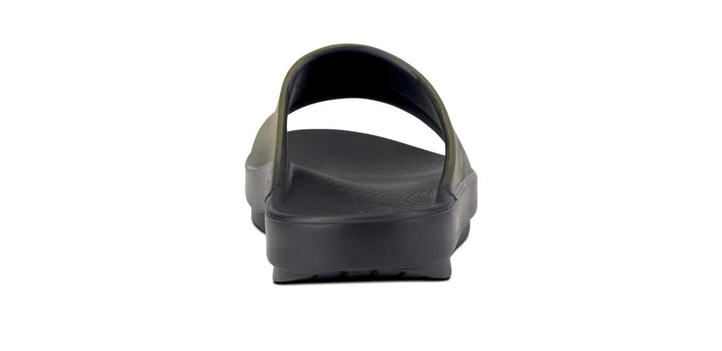 OOFOS OOahh Recovery Slide Sandals For Men & Women (Matte Black, US Footwear Size System, Adult, Women, Numeric, Medium, 11)OOFOS OOahh Recovery Slide Sandals For Men & Women (Matte Black, US Footwear S…