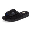 Dearfoams Men's Indoor/Outdoor Adjustable Terry Slide, Black, X-LargeDearfoams Men's Indoor/Outdoor Adjustable Terry Slide, Black, X-Large