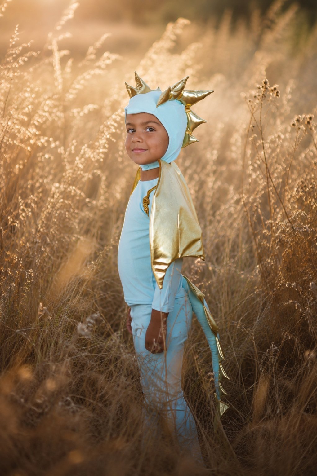 Sky Blue Dragon Halloween Costume
