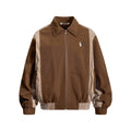 Small Spurs Embroidered Logo Design Jacket