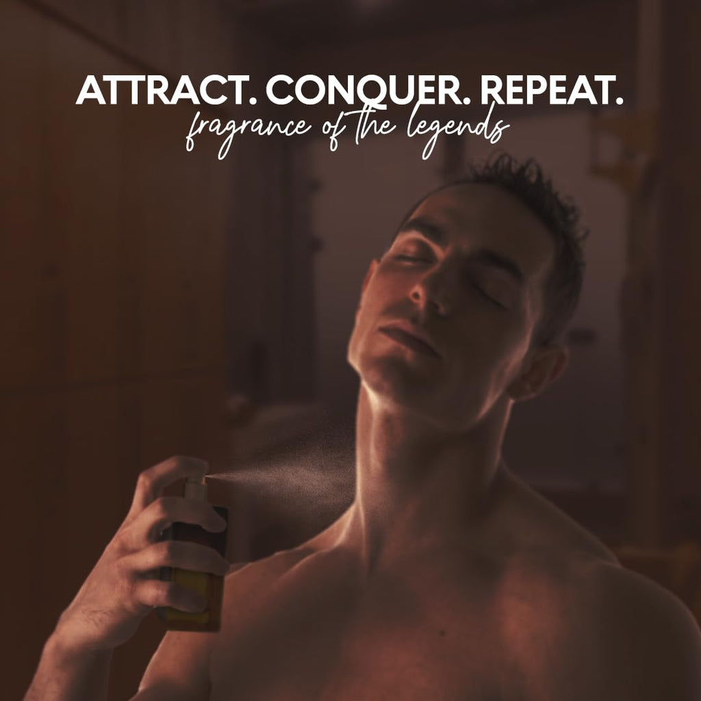 Bellavita Luxury G.O.A.T. Eau de Parfum | 100 ml (3.4 fl.oz.) | Perfume for Men | Citrus, Bergamot, Patchouli, and Vetiver Notes | Long Lasting Men's Fragrance | Gift for father's Day