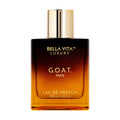 Bellavita Luxury G.O.A.T. Eau de Parfum | 100 ml (3.4 fl.oz.) | Perfume for Men | Citrus, Bergamot, Patchouli, and Vetiver Notes | Long Lasting Men's Fragrance | Gift for father's Day