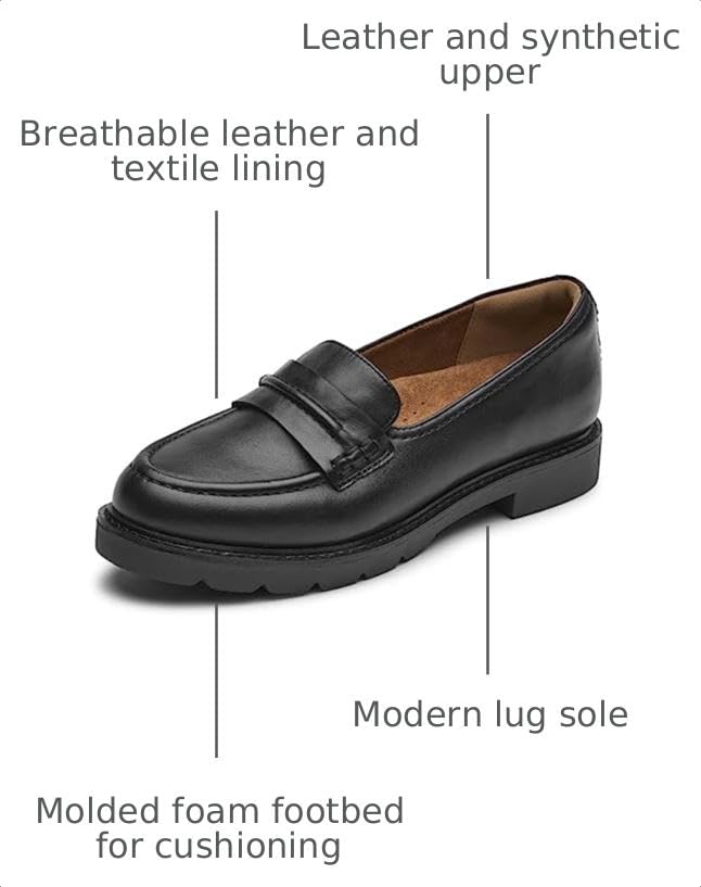 Cobb Hill Women's Janney Loafer, Black Leather, 11 WCobb Hill Women's Janney Loafer, Black Leather, 11 W