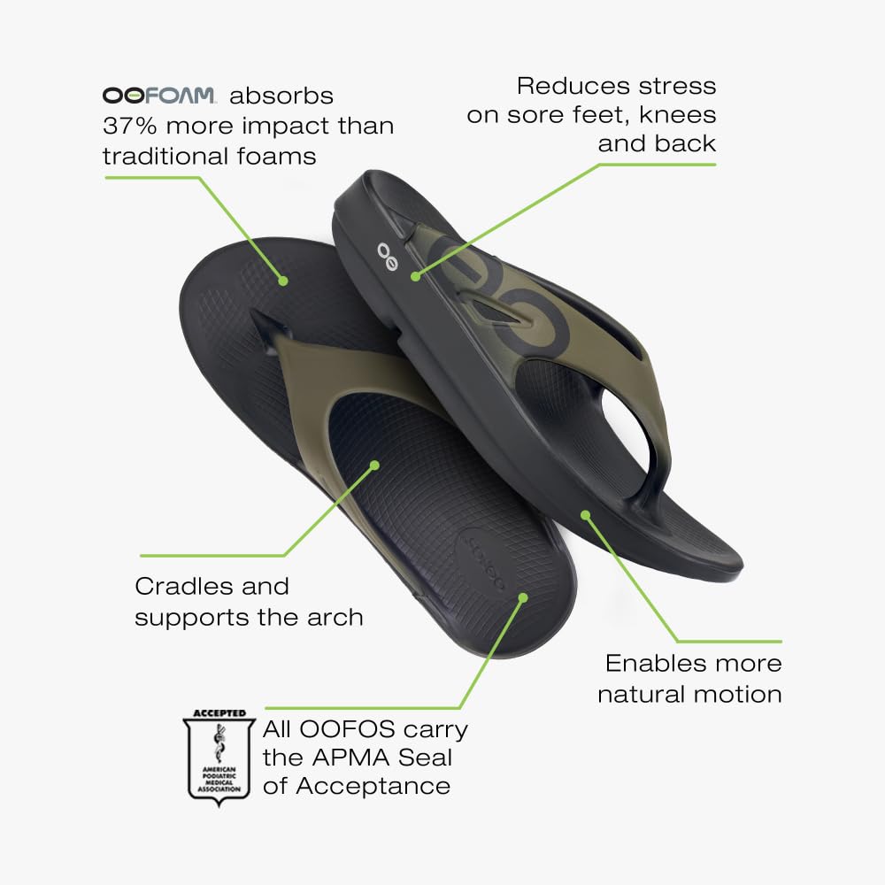 OOFOS mens Ooriginal Sport Sandal