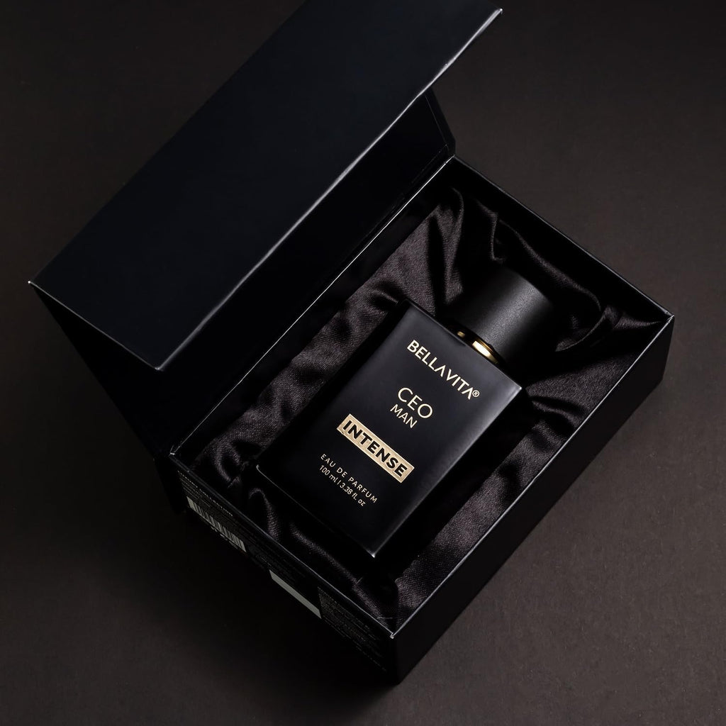 Bellavita Luxury G.O.A.T. Eau de Parfum | 100 ml (3.4 fl.oz.) | Perfume for Men | Citrus, Bergamot, Patchouli, and Vetiver Notes | Long Lasting Men's Fragrance | Gift for father's Day