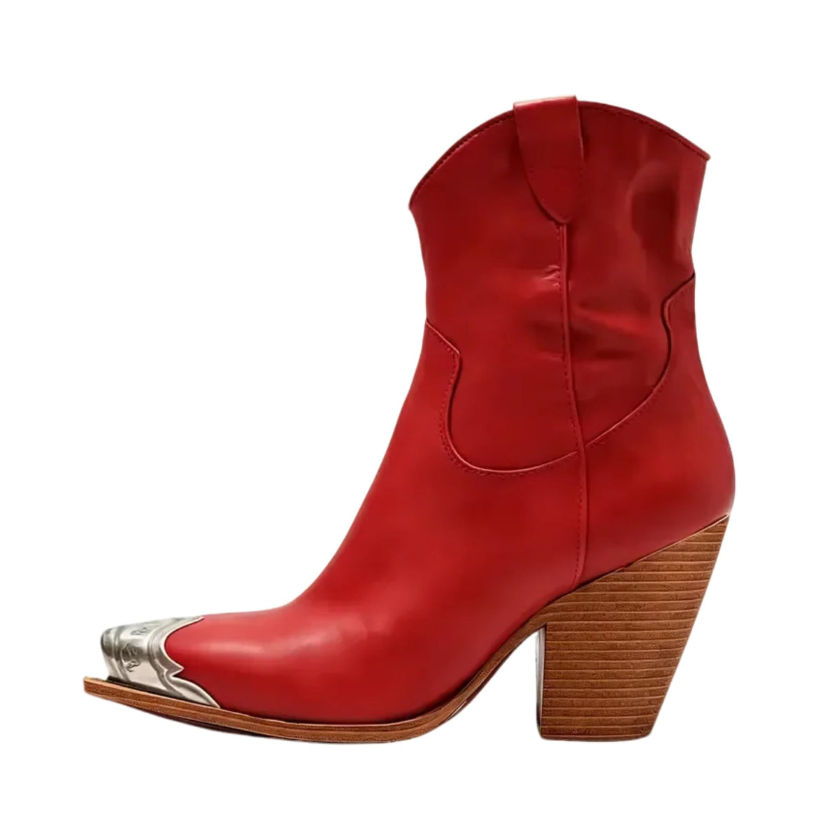 keleimusi Women's Western Cowgirl Ankle Boots Stacked Block Heel Cowboy Booties Steel Toe Heeled Short Cowboy Boots Side Zipper Western Booties for Womenkeleimusi Women's Western Cowgirl Ankle Boots Stacked Block Heel Cowboy Booties St…
