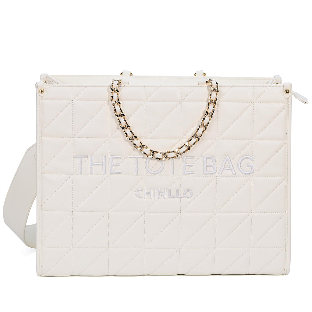 Chinllo Laptop Tote Bag for Women Top Handle Satchel Purse and Handbags Work Compartment with Shoulder Strap