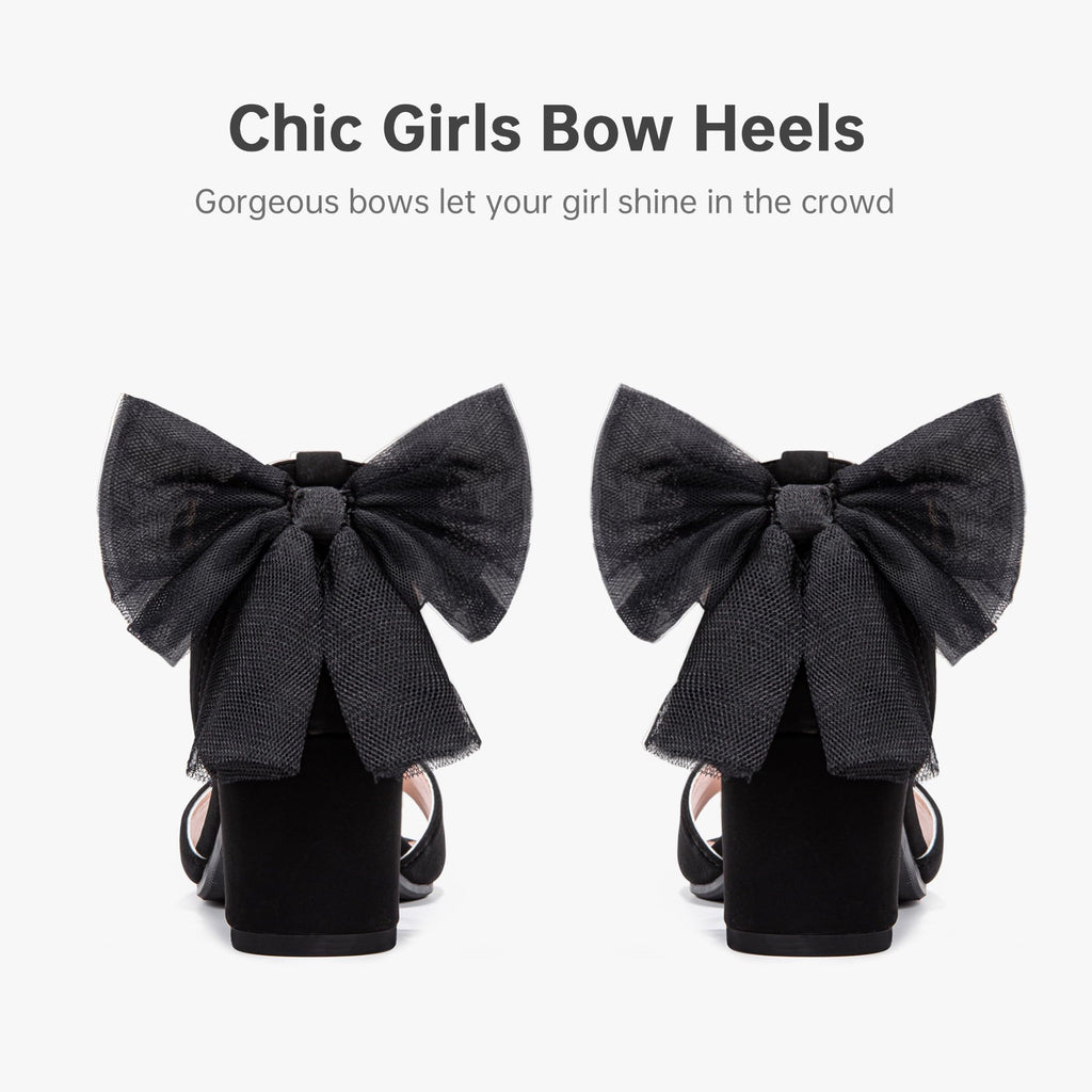 LAURMOSA High Heels for Girls Dress Shoes for Kids Flower Girl White Size 4LAURMOSA High Heels for Girls Dress Shoes for Kids Flower Girl White Size 4