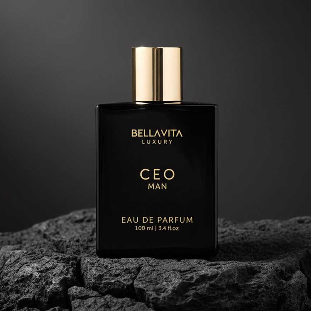 Bellavita Luxury G.O.A.T. Eau de Parfum | 100 ml (3.4 fl.oz.) | Perfume for Men | Citrus, Bergamot, Patchouli, and Vetiver Notes | Long Lasting Men's Fragrance | Gift for father's Day