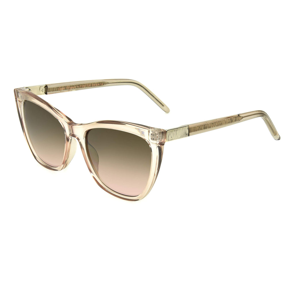 Foster Grant Sofia Vergara x Women's Sofia Sunglasses Cat Eye, Crystal Blush, 55 mmFoster Grant Sofia Vergara x Women's Sofia Sunglasses Cat Eye, Crystal Blush, 55 mm
