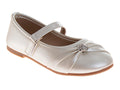 Josmo Girls Elegant Mary Jane Flats Classic Glitter Flower Styles Stylish Ballet Dress Shoes with Adjustable Strap White Size 2 Big KidJosmo Girls Elegant Mary Jane Flats Classic Glitter Flower Styles Stylish Ballet Dress Sh…