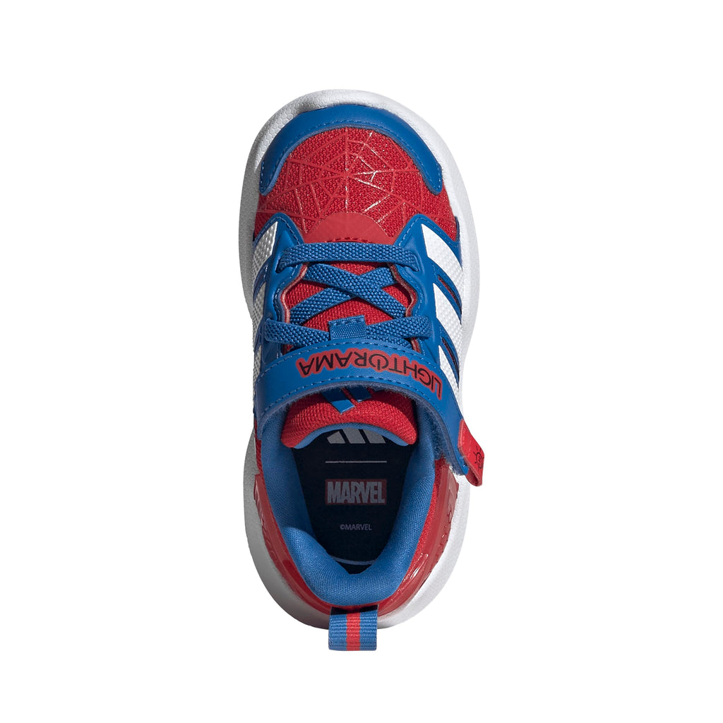 adidas Boys Marvel Lightorama Spider-Man Sneakers Shoes - Red