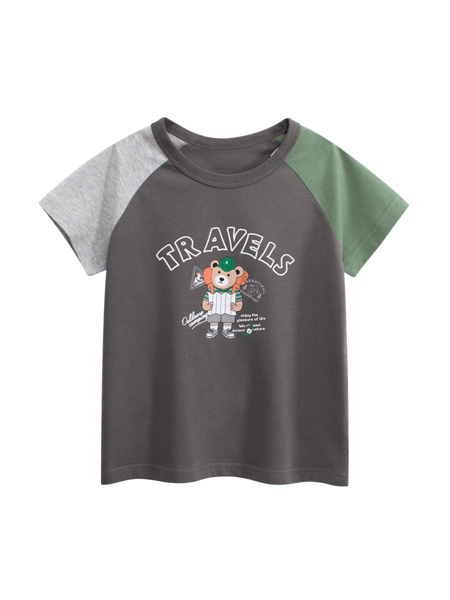 Short Sleeve T-Shirt Style Baby Clothes
