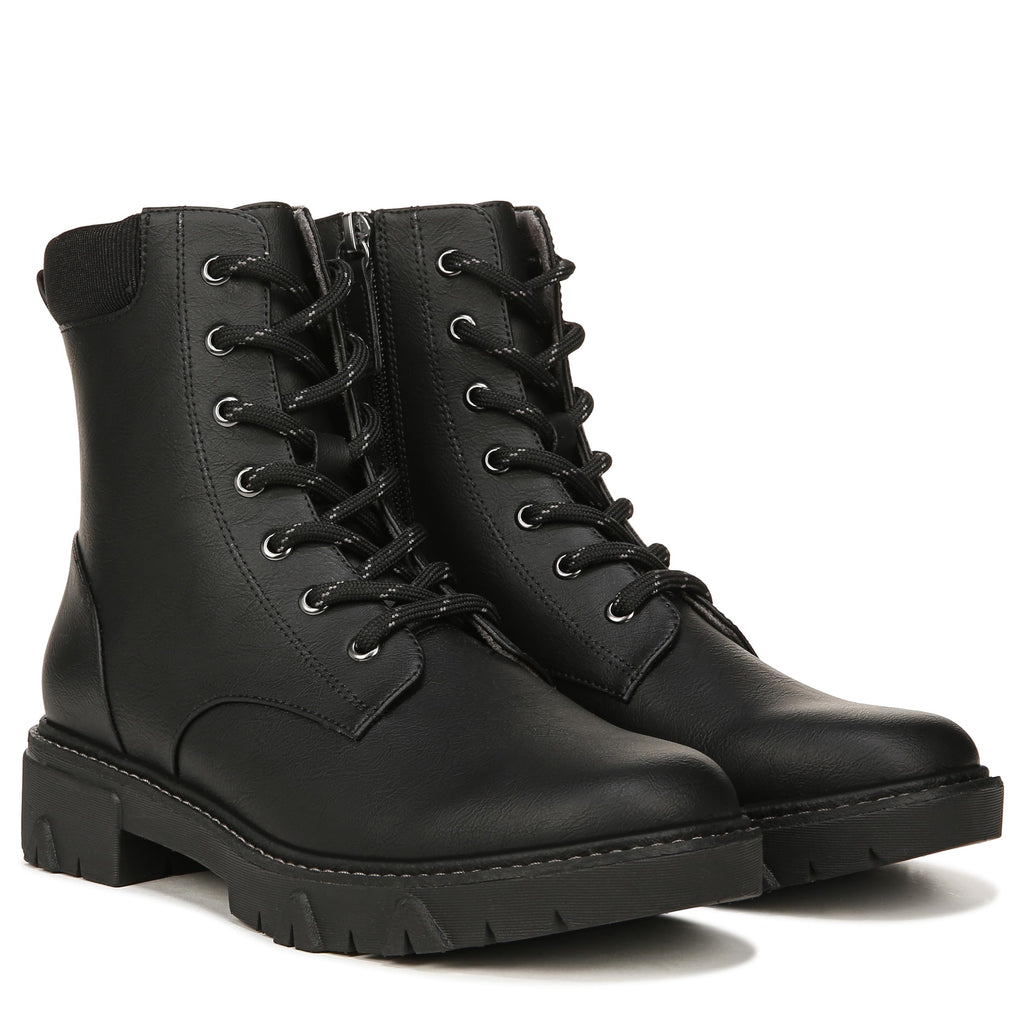 Dr. Scholl's Shoes Women's Headstart Mid Shaft Boots Calf, Black Synthetic, 11Dr. Scholl's Shoes Women's Headstart Mid Shaft Boots Calf, Black Synthetic, 11