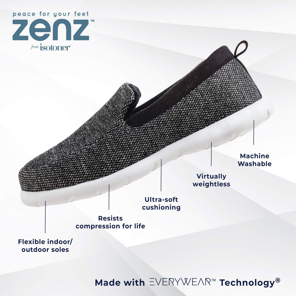 isotoner Zenz Men's Hatch Knit Boater Moccasinisotoner Zenz Men's Hatch Knit Boater Moccasin