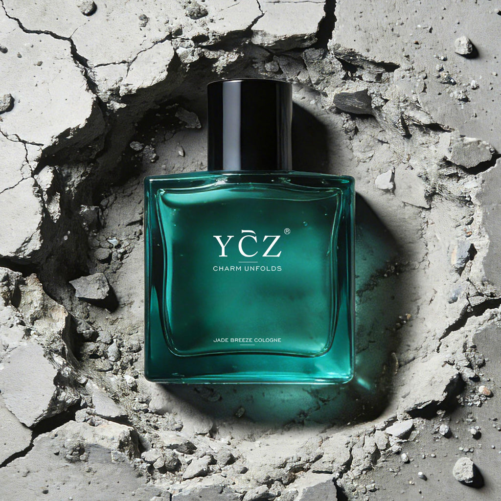 Ycz Midnight Marine Eau de Parfum for Men, 1.7 Fl Oz (50 mL), Long-Lasting Cologne, Fresh Marine & Woody Fragrance with Grapefruit, Ginger and Cedar Notes for Daily Wear, Date Night and Gifts