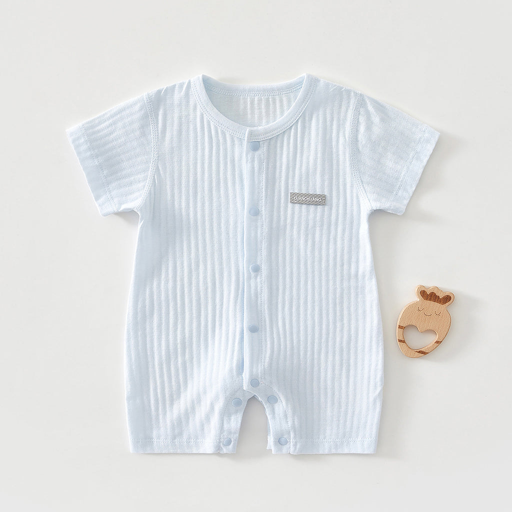 Baby clothes summer short sleeved jumpsuit