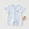 Baby clothes summer short sleeved jumpsuit