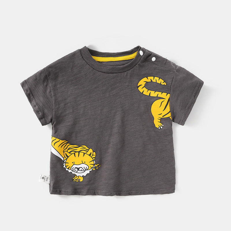 Baby clothes with short sleeves
