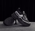 Flyknit shoes breathable and comfortable thick soled shoes dad shoes women's sports shoes