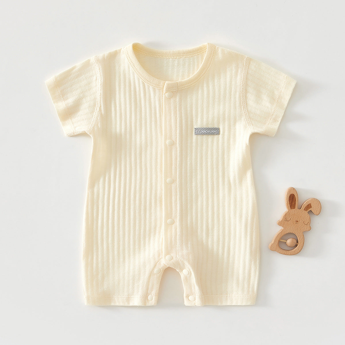 Baby clothes summer short sleeved jumpsuit