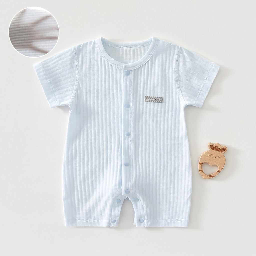 Baby clothes summer short sleeved jumpsuit