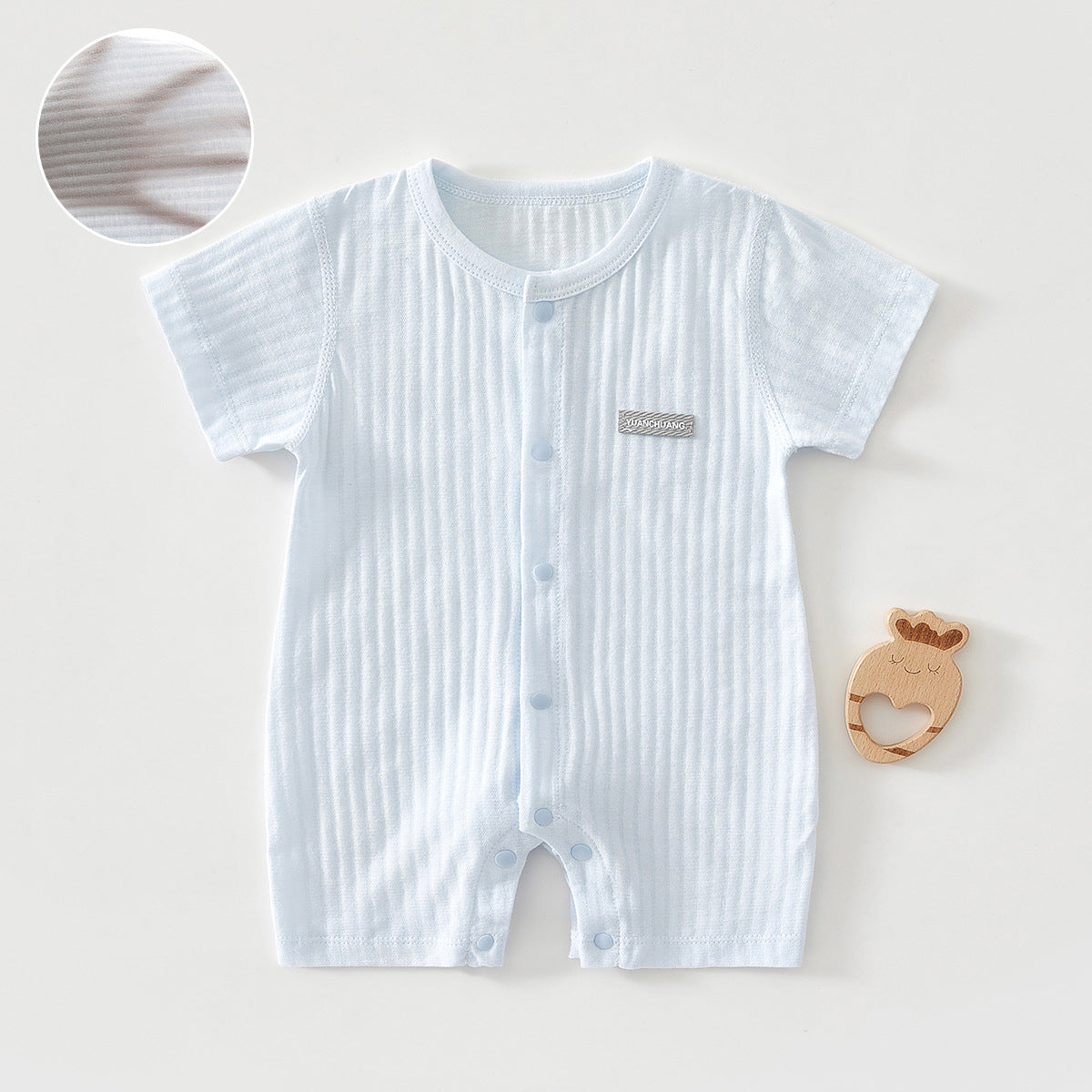 Baby clothes summer short sleeved jumpsuit