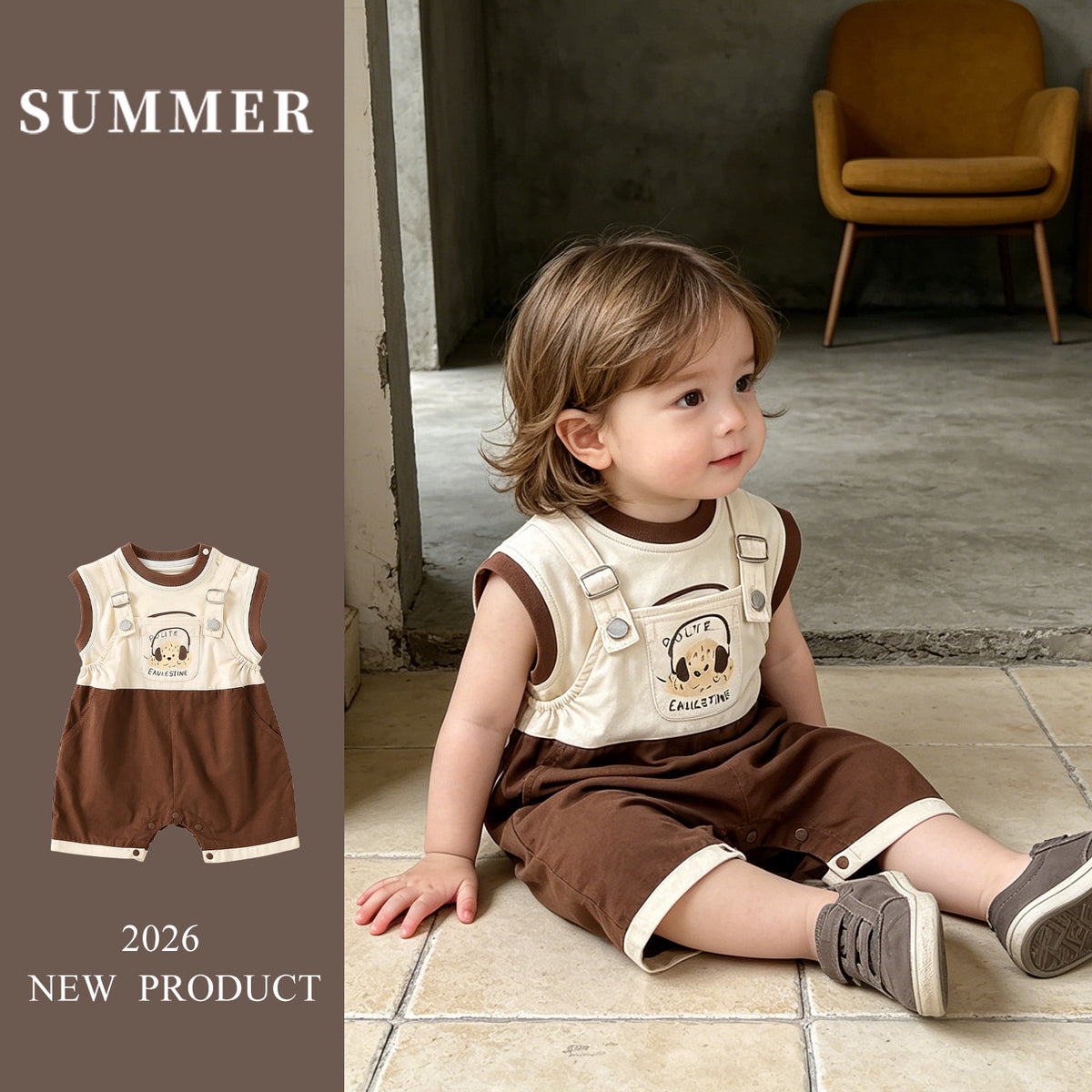 Baby Clothes Lightweight Separated Two-Piece Set