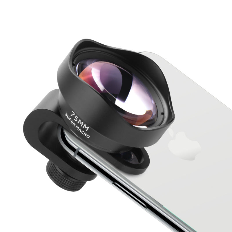 HD telephoto 75MM macro lens for mobile phones