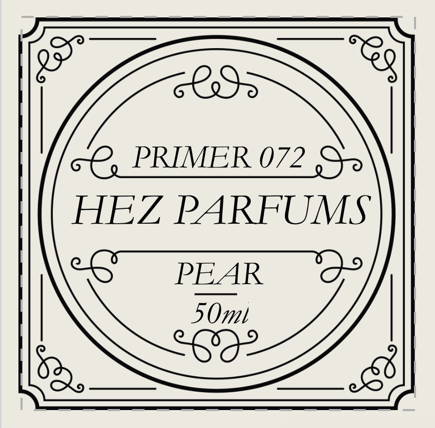 Primer 072 (Fragrance Enhancer) – PEAR