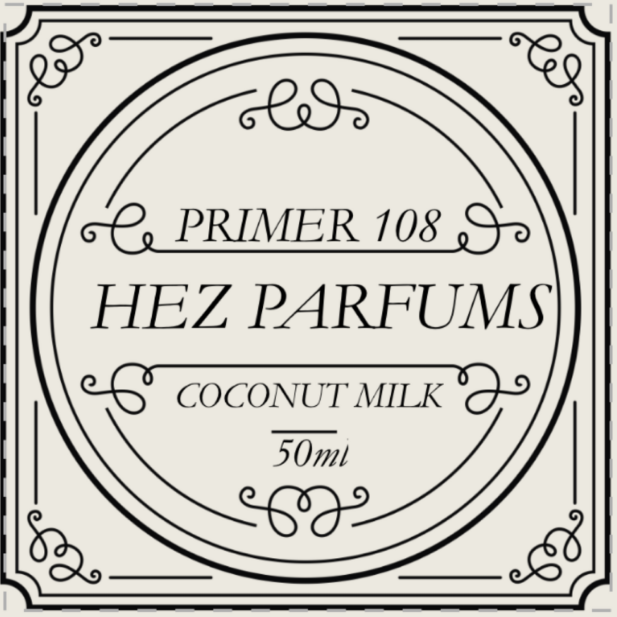 Primer 108 (Fragrance Enhancer) – COCONUT MILK