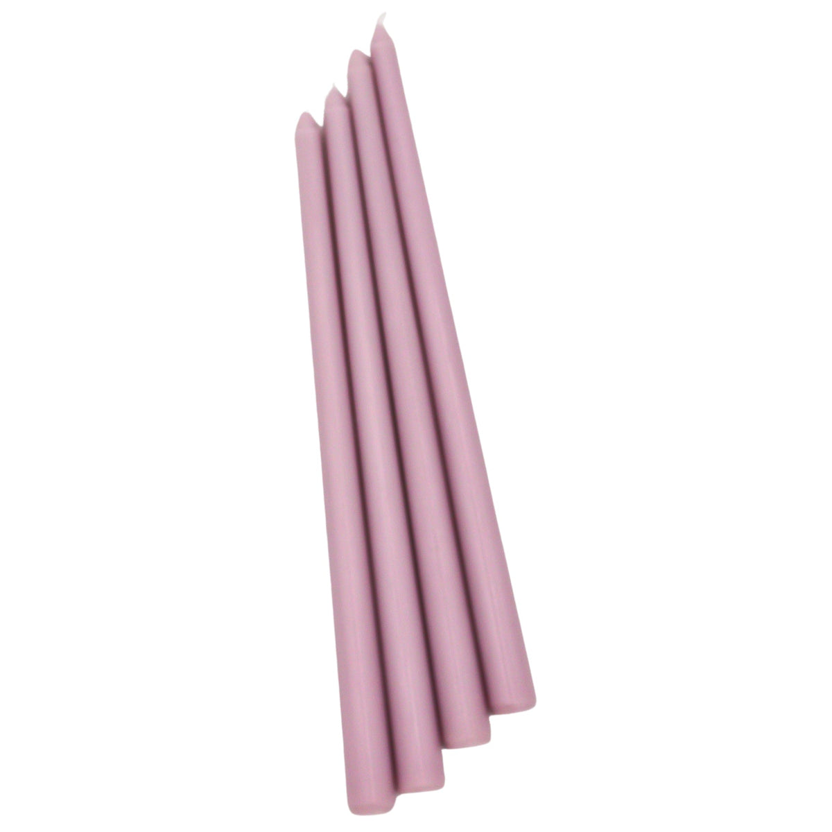 24 Extra Tall Lilac Hush Taper Candle - 6 Packs of 4