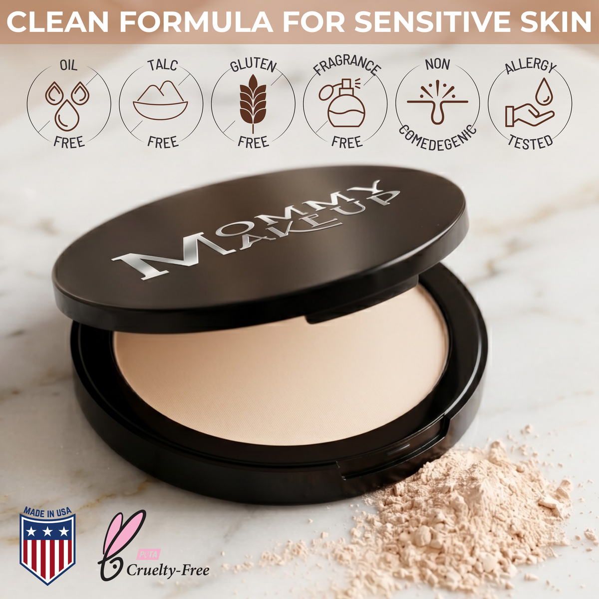Mineral Dual Powder Foundation SPF15 (0.40 oz.) - PUDDIN' (Dark)