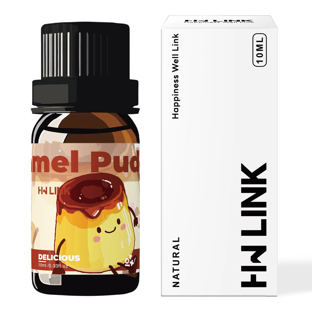 10ml Caramel Pudding Fragrance Oils Long-Lasting Fragrance For Candle Making,Humidifier, Diffusers