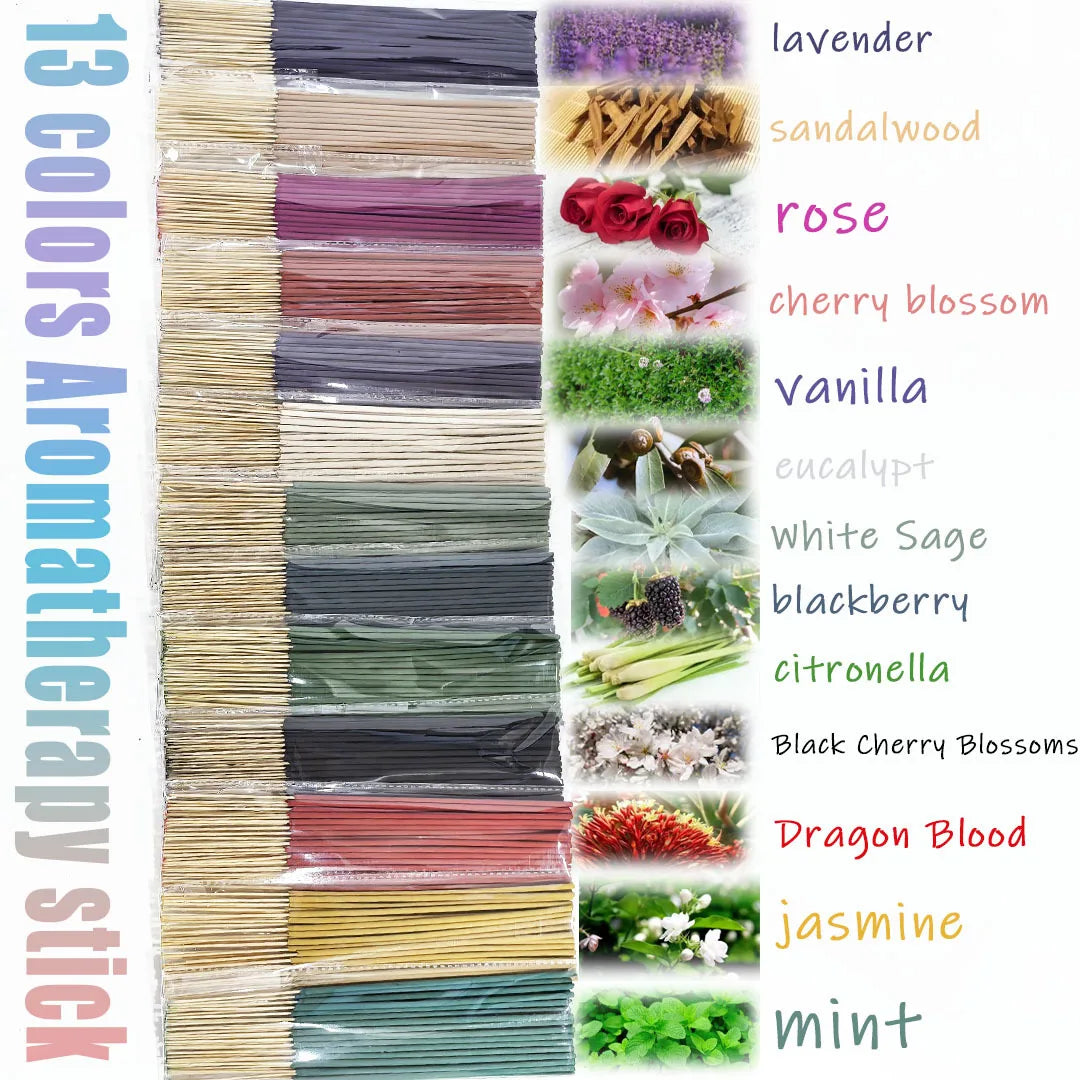 13 types of floral fragrances roses lemon lavender sandalwood sage home office yoga meditation reading long-lasting fragrance