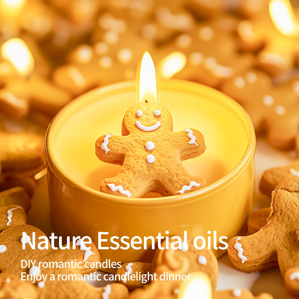 60ml Gingerbread Man Fragrance Oils Christmas Air Freshener Smell Good Gifts Car Fragrances