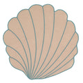 Tidal Shell Linen Placemats – Set of 4