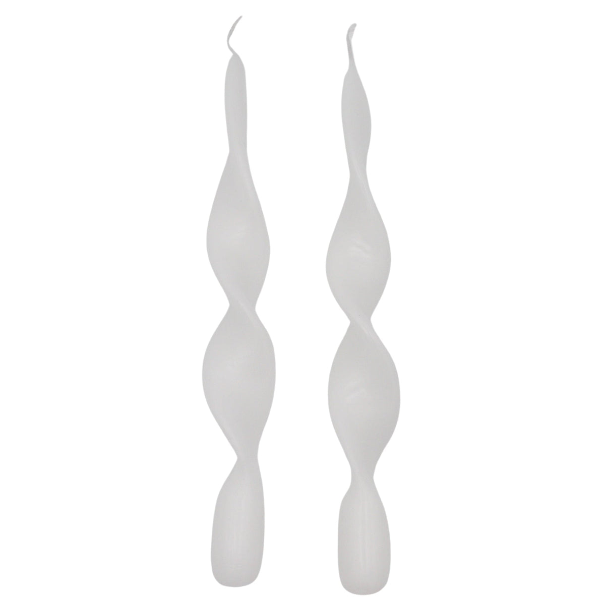 White Cotton Swirl Candles – Case of 20