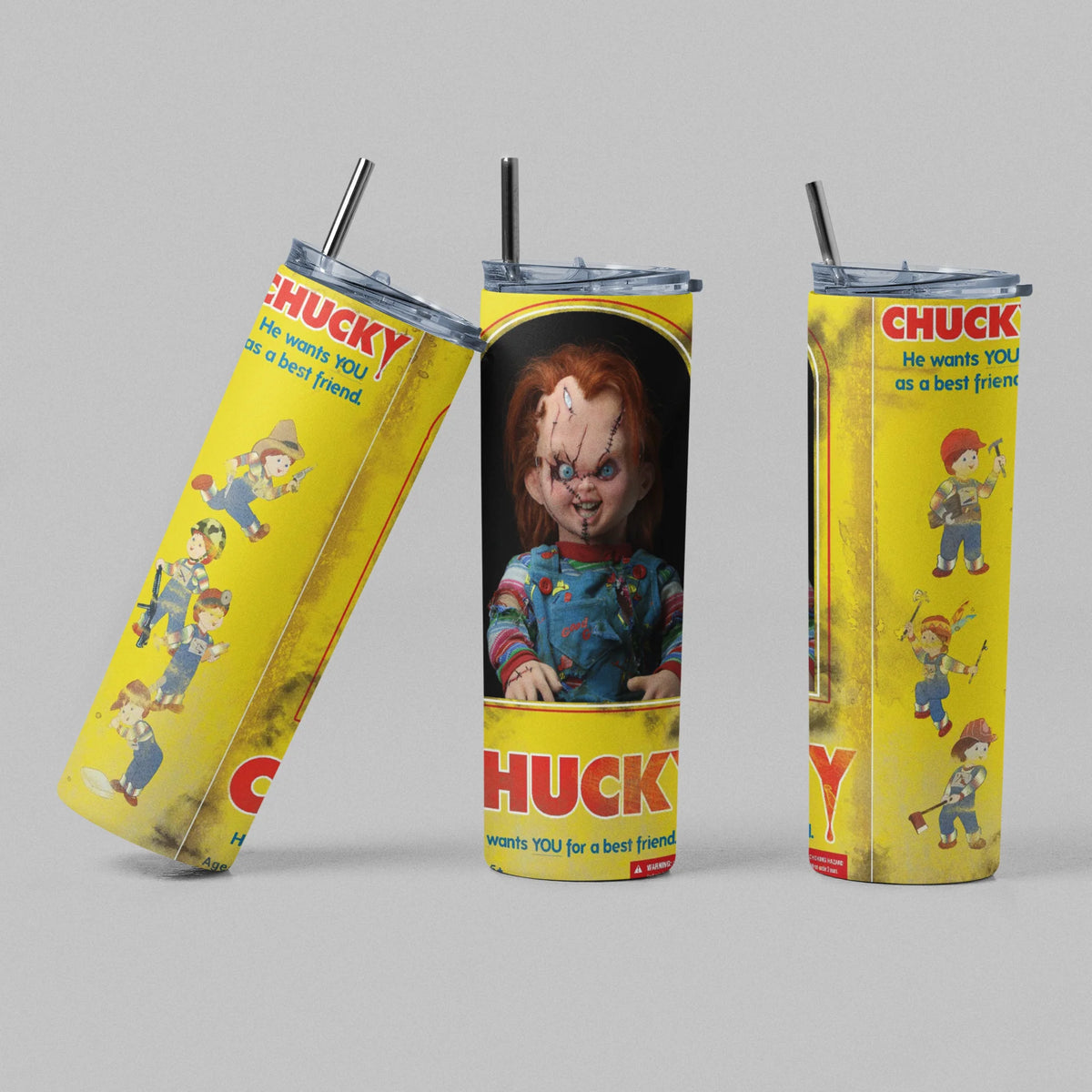 Chucky Good Guys Box Horror Tumbler